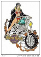 2008- HRC  Hotel Orlando Bike Week Girl Motorcycle Pin**edition 300 -4.00cm/5.00- Hollogramme En 2attaches - Pin-Ups