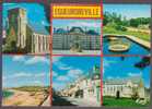 50 EQUEURDREVILLE - Eglise, Mairie, Place H. Mars, Plage De La Saline, Rue Gambetta, Ancienne Abbaye Du Voeu - 6 Vues - Equeurdreville