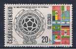CSR+ Tschechoslowakei 1970 Mi 1958-59 Fußball-WM - Used Stamps