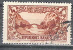 GRAND LIBAN, 1930, Yvert N° 139 Obl  , 4 P  ," Nahr-El-Kelb" TB, Cote 1,10 Euro - Otros & Sin Clasificación