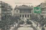 Cp , 13 , MARSEILLE ,  Place De La Bourse , Voyagée 1919 - Parchi E Giardini