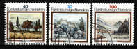 LIECHTENSTEIN.N°762/764.A RTS  PEINTURES D ANTON ENDER. Oblitéré - Used Stamps