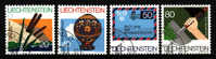 LIECHTENSTEIN.N°765/768.CAMPAGNES  INTERNATIONALES ET ANNIVERSAIRE. Oblitéré - Used Stamps