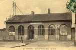 CPA (59)     DENAIN     Gare De Denain Mines  (leger Choc Coin Haut  Gauche) - Denain