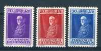 Liechtenstein :  Yv  114-16  * - Unused Stamps