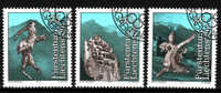 LIECHTENSTEIN.N°784/786.LEGENDES DU LIECHTENSTEIN. Oblitéré - Used Stamps