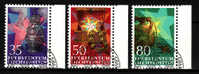 LIECHTENSTEIN.N°825/827.NOEL. Oblitéré - Used Stamps
