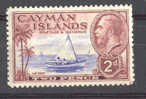 Cayman Islands  - Caimanes  1935  George V  And Ship   2p - Kaaiman Eilanden