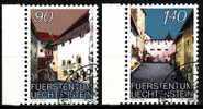 LIECHTENSTEIN.N°857/858.CHATEAU DE VADUZ.oblitéré - Used Stamps