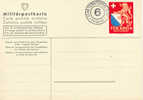 Suisse 1940 "Lettre Militaire" Obliteration Et Timbre, Poste De Campagne - Documents