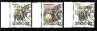 LIECHTENSTEIN.N°912/914.COUTUMES D AUTOMNE.oblitéré - Used Stamps