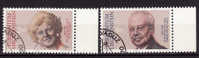 LIECHTENSTEIN.N°929/930. TIMBRES DE DEUIL.oblitéré - Used Stamps