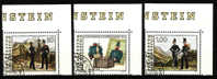 LIECHTENSTEIN.N°961/963.DERNIER ENGAGEMENT DU CONTINGENT MILITAIRE .oblitéré - Used Stamps