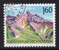 LIECHTENSTEIN.N°979.MONTAGNES.oblitéré - Used Stamps