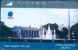 # INDONESIA S215 Merdeka Palace 140 Tamura 11.93  Tres Bon Etat - Indonesia