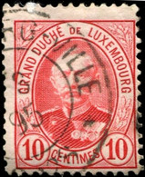 Pays : 286,01 (Luxembourg)  Yvert Et Tellier N° :    59 (o) - 1891 Adolphe De Face