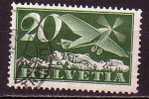 PGL - SWITZERLAND AIRMAIL Yv N°4 - Used Stamps