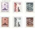 CITTA DEL VATICANO - 1967 POSTA AEREA - Yvert # A 47/ A52 - MINT (NH) - Airmail