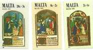1983 - Malta 675/77 Natale       ------ - Easter