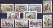 1975 NORTH CYPRUS REGULAR ISSUE STAMPS WITH THE TOURISTIC SUBJECT SPECIMEN SET MNH ** - Ongebruikt