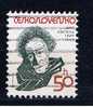 CSR+ Tschechoslowakei 1989 Mi 2990-91 Cocteau, Chaplin - Used Stamps