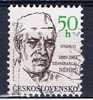 CSR+ Tschechoslowakei 1989 Mi 2992-93 Nehru, Botto - Used Stamps