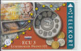 Denmark ECU LUXEMBOURG (65) PIECES ET MONNAIES MONNAIE COINS MONEY PRIVE 1.200 EX * TP-84B - Sellos & Monedas