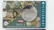 Denmark ECU AUTRICHE OSTERREICH OOSTENRIJK (69) PIECES ET MONNAIES MONNAIE COINS MONEY PRIVE 700 EX * P-41 - Stamps & Coins