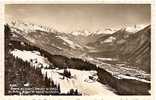 4499. CRANS EN HIVER.VUE SUR LA VALLEE DU RHONE.BRIGUE ET MASSIF DU SIMPLON. - Simplon