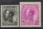 Belgie OCB 390 & 392 (*) - 1934-1935 Leopold III.