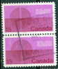 1970 15 Cent United Nations #514 Pair - Gebruikt