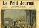 Le Petit Journal, Obsèques Du Tsar, Alexandre III, Cercueil, .Repas De Funérailles , Pauvres - Revistas - Antes 1900