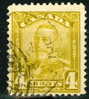1929 4 Cent King George Scroll Issue #152 - Gebraucht