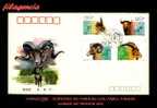 ASIA. CHINA SPD-FDC. 1991 FAUNA. ESPECIES DE CABRAS SALVAJES - 1990-1999