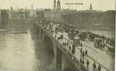 Britain United Kingdom - London Bridge, London Early 1900s Postcard [P1420] - River Thames