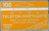# AUSTRIA A2 Telefon-Wertkarte 100 Landis&gyr   Tres Bon Etat - Autriche