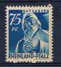 D+ Rheinland-Pfalz 1947 Mi 13 Mnh Gutenberg - Renania-Palatinato