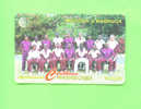 ANTIGUA AND BARBUDA - Magnetic Phonecard/1996 Cricket Team - Antigua Et Barbuda