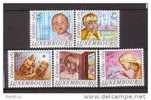 Timbre(s) Neuf(s) Luxembourg,1062-66 Y Et T, Jeux De Physionomie De L'enfant, Nativité, Rêverie,admiration..1984 - Unused Stamps