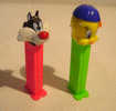 PEZ DISTRIBUTEUR / ANCIEN / TITI  1998 ET GROS MINET 1995 / TRES BEL ETAT - Pez