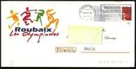 OLYMPIC GAMES - FRANCIA 2000 - PAP ROUBAIX LES OLYMPIADES - BUSTA POSTALE VIAGGIATA - Sommer 2000: Sydney