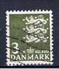 DK Dänemark 1969 Mi 483 Wappenlöwen - Used Stamps