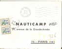 N Y& T 99X2 Sur   Lettre  De   ORLY  Vers PARIS Non Affranchie     Le 08 JUIN 1973 - 1960-.... Lettres & Documents