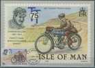 Isle Of Man, TT Motorcycling, Charlie Collier , Max-cart. - Moto