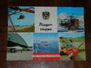 Austria Fliegertruppe,helicopters,Jet,Airplane,Avion,Flugzeug,Aircraft,Flying,Bundesheer,postcard - Helicopters