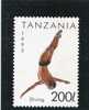 TANZANIE Tanzania 1994 Y&T 1518** - Kunst- Und Turmspringen