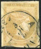 Greece #48 XF Used 40l Light Ocher Variety From 1875 - Oblitérés