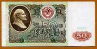 50 Rubles         "RUSSIE"     1991    XF      Ro 48 - Rusia