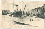 Stettin Dampfer SWINEMÜNDE Den Hafen Verlassend Szczecin 22.5.1901 Gelaufen Schiff - Pommern