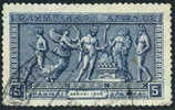 Greece #197 SUPERB Used 5d From 1906 Olympics Set - Oblitérés